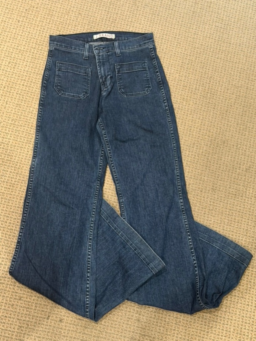 J Brand Bette High-Rise Flared Jeans Size 26